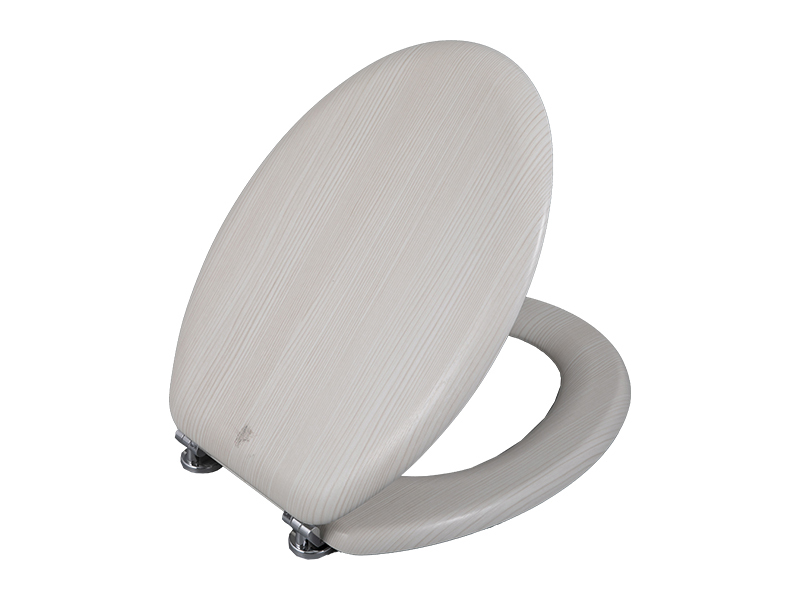 Bofan Molded Wood thermoplastic PVC portable fold new design decorative toilet seat cover